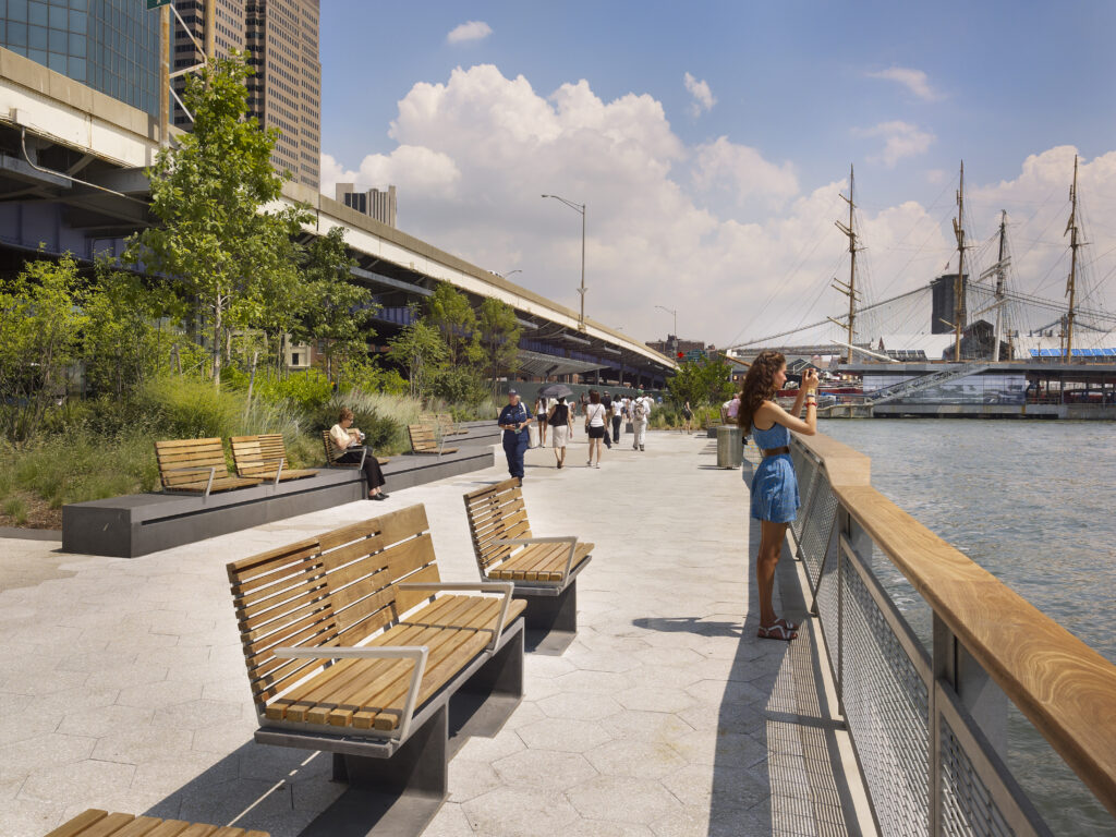 East River Waterfront Concreteworks East