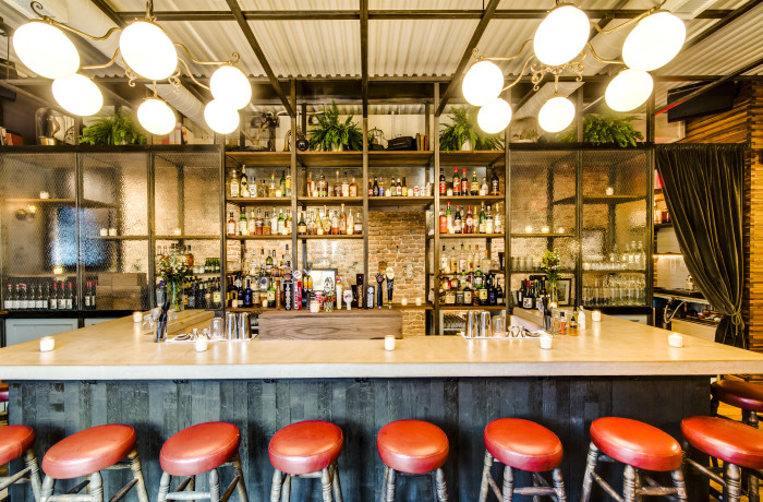Concrete Countertops Concreteworks East The Bonnie Bar Eatery Concrete Countertop